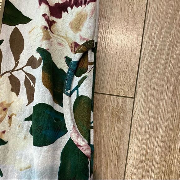 Floral Printed Longline Tunic Womens Size Small - Picture 4 of 7